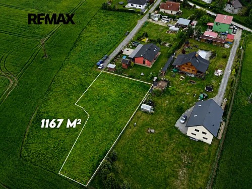 Prodej stavebního pozemku 1167 m²