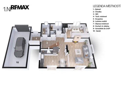 Prodej domu 231 m², pozemek 1010 m²