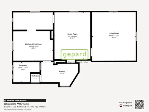Prodej bytu 3+1 93 m²