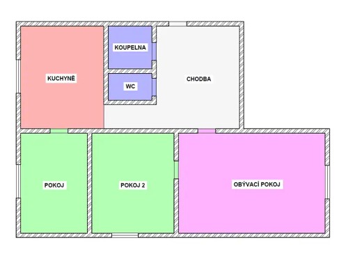 Prodaný byt 3+1 61 m²
