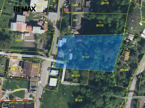 Prodej stavebního pozemku 1345 m²