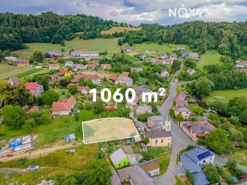 Prodej stavebního pozemku 1060 m²