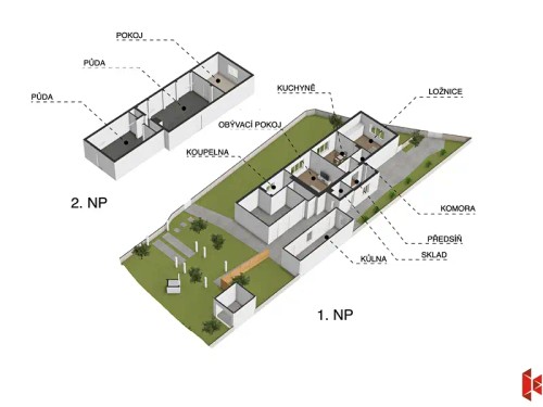 Prodej domu 76 m², pozemek 866 m²