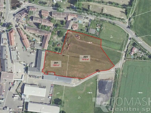 Prodej stavebního pozemku 8316 m²