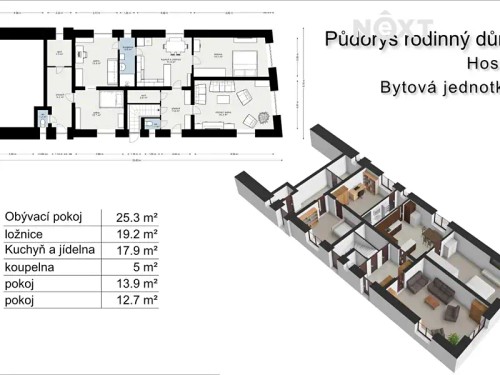 Prodej domu 120 m², pozemek 3242 m²