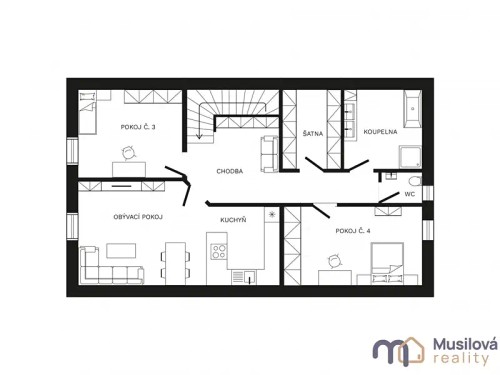 Prodej domu 194 m², pozemek 1131 m²