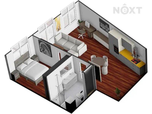 Prodej bytu 2+kk 54 m²