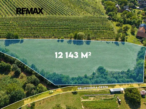 Prodej stavebního pozemku 12143 m²