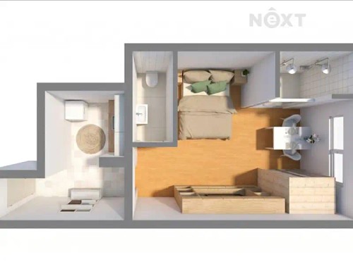 Prodej bytu 1+1 31 m²