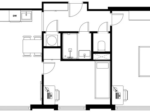 Prodaný byt 3+kk 54 m²