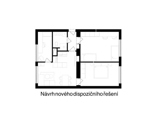 Prodaný  byt 3+1 71 m²
