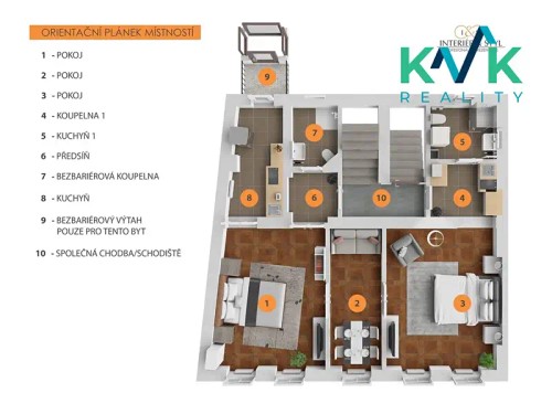 Prodej bytu 3+1 69 m²