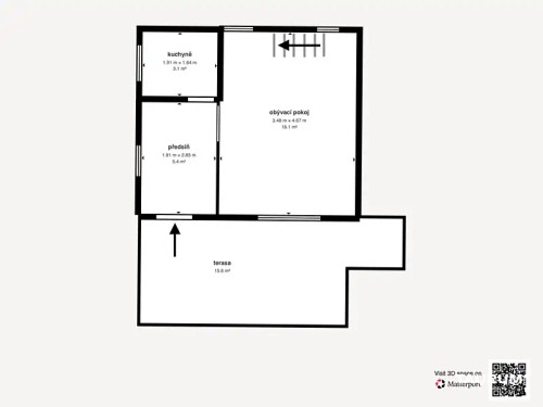 Prodej chaty 85 m², pozemek 843 m²