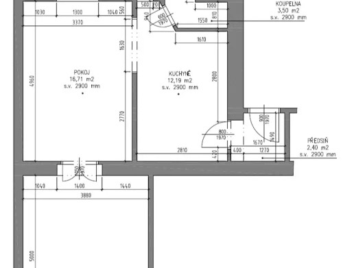 Prodaný byt 3+kk 56 m²
