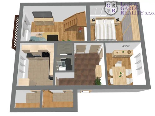 Prodej bytu 5+1 112 m²