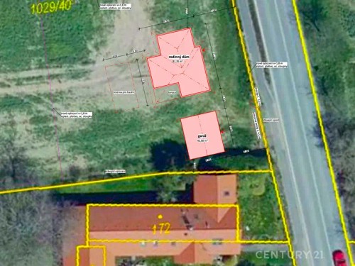 Prodej stavebního pozemku 965 m²
