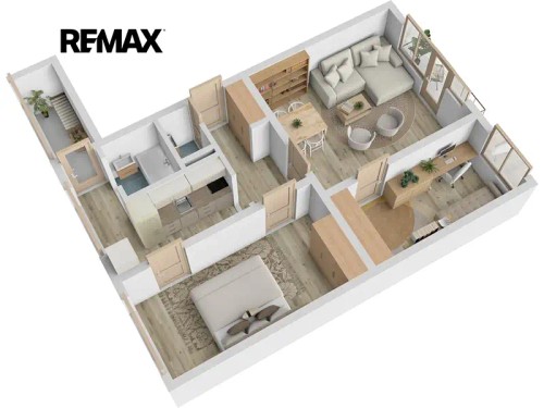Prodej bytu 3+1 56 m²