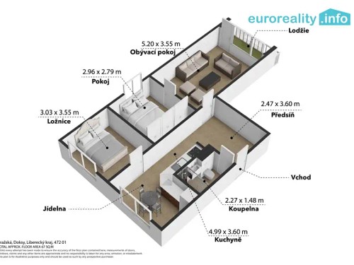 Prodej bytu 3+1 64 m²
