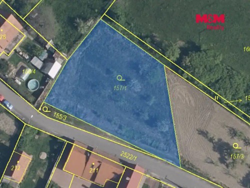 Prodej stavebního pozemku 1185 m²
