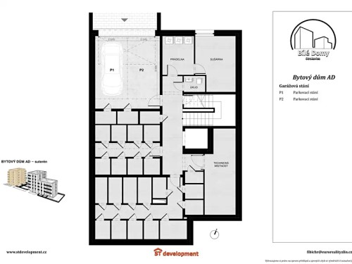 Prodaný  byt 1+kk 35 m²