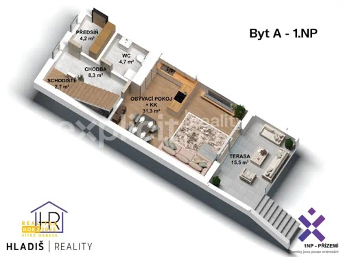 Prodej bytu 4+kk 98 m²