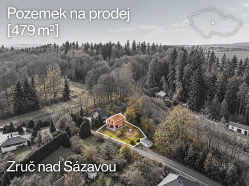 Prodej stavebního pozemku 479 m²