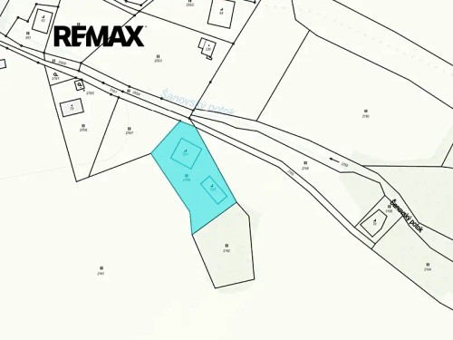 Prodej stavebního pozemku 1745 m²