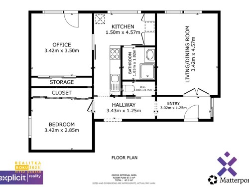 Prodej bytu 3+1 70 m²