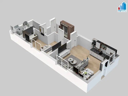 Prodej bytu 2+kk 59 m²