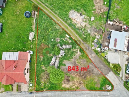 Prodej stavebního pozemku 843 m²