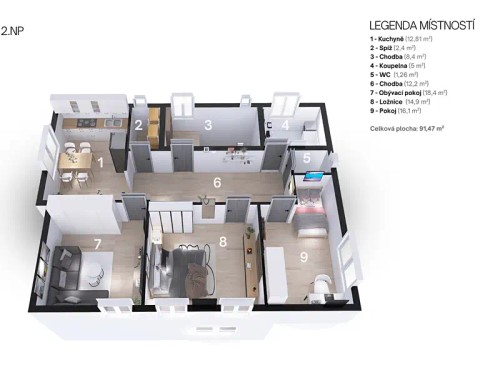 Prodej domu 254 m², pozemek 848 m²