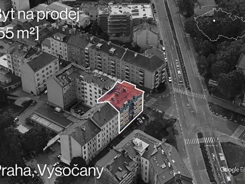 Prodej bytu 2+kk 55 m²