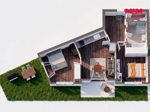 Prodej bytu 3+kk 66 m²