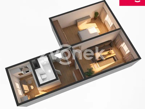 Prodej bytu 2+1 56 m²