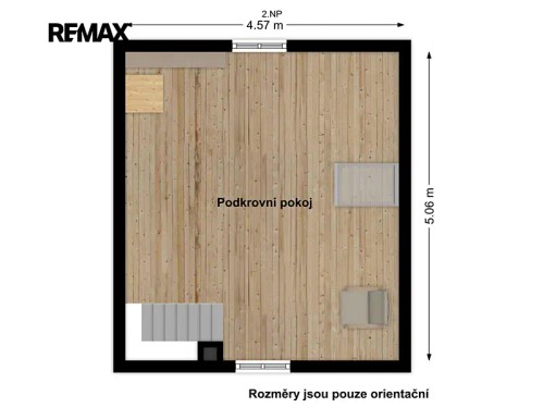 Prodej chaty 62 m², pozemek 799 m²