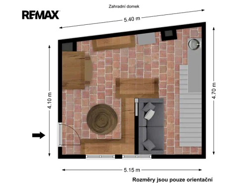 Prodej chaty 62 m², pozemek 799 m²