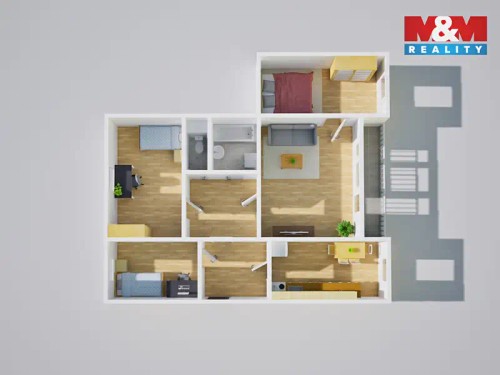 Prodaný byt 4+1 81 m²