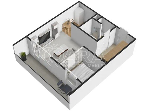 Prodaný byt 1+kk 41 m²