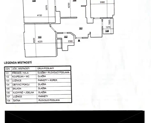 Prodaný byt 3+1 85 m²