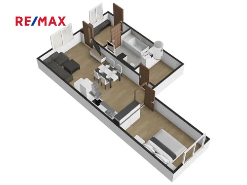 Prodej bytu 2+kk 54 m²