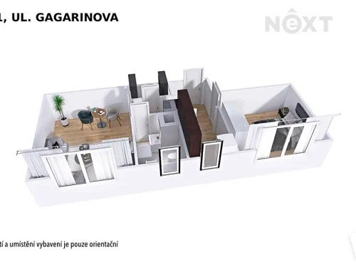 Prodej bytu 2+1 47 m²