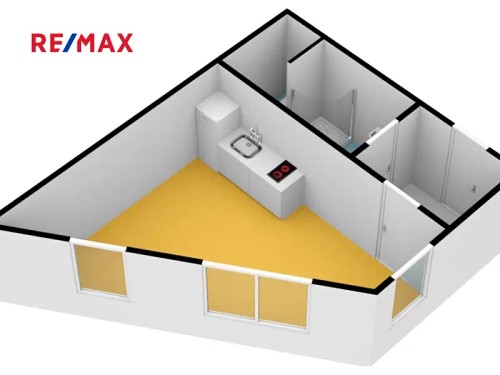 Prodaný byt 1+kk 28 m²