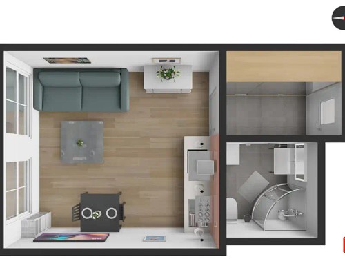 Prodej bytu 1+kk 23 m²