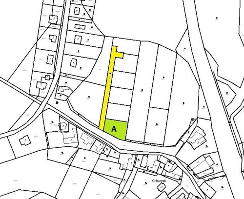 Prodej stavebního pozemku 1000 m²