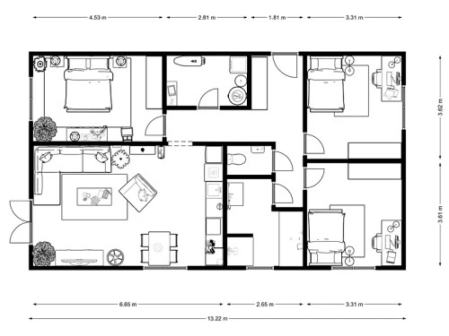 Prodej domu 90 m², pozemek 1510 m²