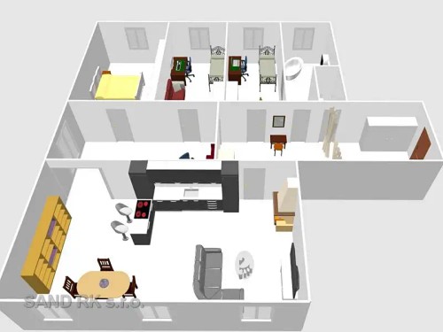 Prodaný byt 4+kk 180 m²