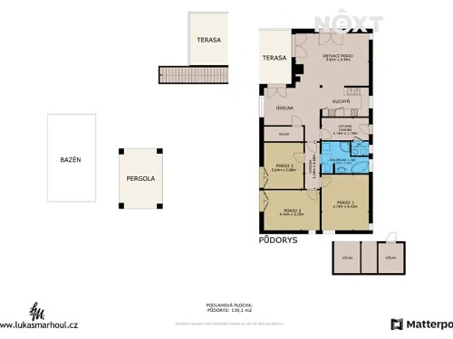 Prodaný  dům 133 m², pozemek 810 m²