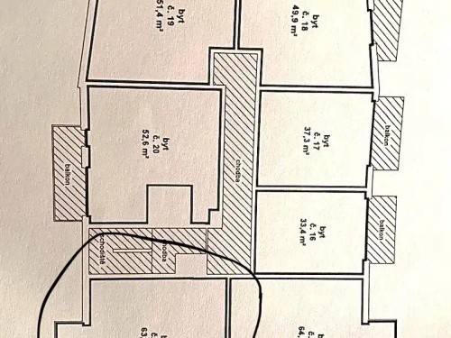 Prodaný byt 2+kk 63 m²