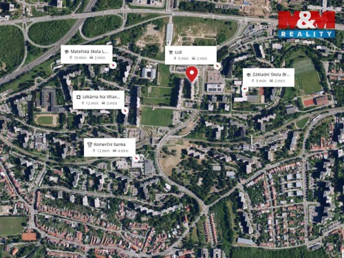 Prodaný  byt 2+kk 47 m²