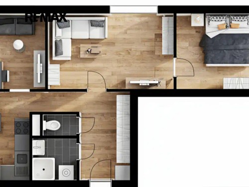 Prodej bytu 3+1 55 m²